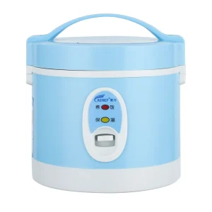 2L Mini Electric Rice Cooker Stainless Steel Plastic Portable Smart Multi Purpose Cooker Steamer Non Stick Inner Measuring Cup