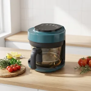 2L Multi Functions Air Fryers Electric Visible Window Air Fryer Ovens