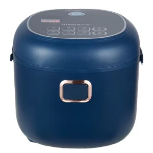 2L Portable Drum Shaped Car Rice Cooker Digital Multicooker for Soup and Porridge 12 24 220V Universal