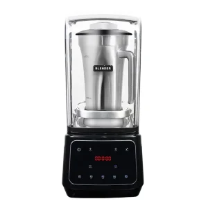 2L Stainless Steel Cup Jar Blender with Voice Cover Digital Control Commercial Blender Heavy Duty Industrial