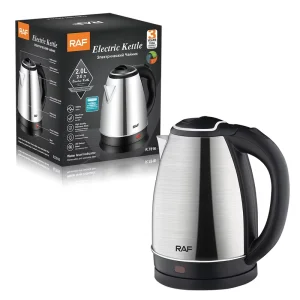 2L Stainless Steel Electric Kettle Fast Boil Auto Shut Off Boil Dry Protection Cordless Base Water Heater Kettle for Home Hotel
