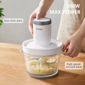 2L Vegetable Meat Chopper Small Kitchen Appliances Onion Carrot Cutter Mincer Electric Meat Grinder