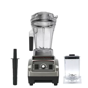 2L and 1L Capacity 6 Blades Commercial Heavy Duty Smoothie Maker Blender with Ice Crushing 5 Speeds Household Use