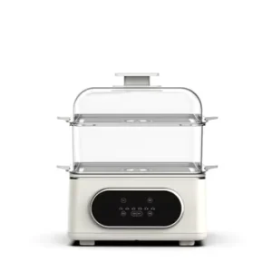 2Layers Screen Touch 1200W 13L Household Digital Control Electric Steamer Food Cooker