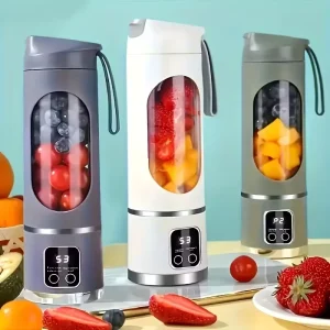2in1 Portable Blender and Juicer with 10Blade Design and USB Charging Suitable for Fruits Vegetables and Milkshakes Home Use