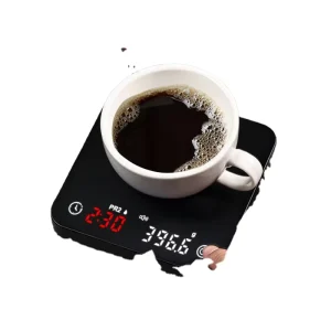 2kg 0.1g Smart Coffee Scale with Timer Digital Kitchen Scale High Accuracy Weighing Scales for Espresso Pour Over Rechargeable
