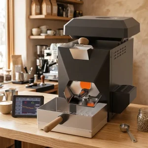 2nd Generation Cubean Plus Electric Drum Coffee Roaster Home Use Smart Control App-Controlled
