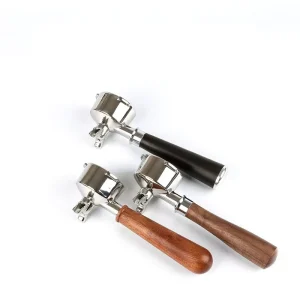 3 Ears Espresso Portafilter 51mm Compatible with Donlim Petrus Derlla Coffee Machine Non-pressurized Basket Double Spouts