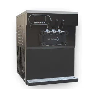 3 Flavor Commercial Soft Serve Ice Cream Machine Large Capacity Countertop Cone Maker Frozen Yogurt Restaurant Milk Tea Shop