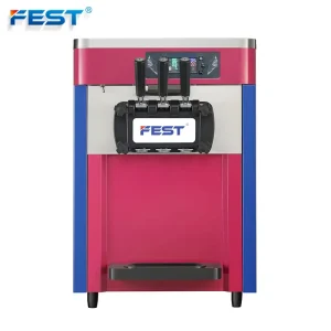 3 Flavours Ice Cream Machine Snack Machine Ice Cream Commercial Portable Equipment Ice Cream Maker for Hotel Restaurant