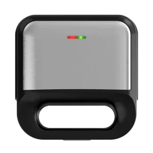 3 IN 1 2 Slice Stainless Steel Breakfast Sandwich Maker Black Electric Toaster Machine Detachable Plate Design Waffle Panini