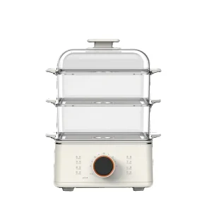 3 Layers Household Appliances Easy Operation Mechanical Control Electric Food Steamer