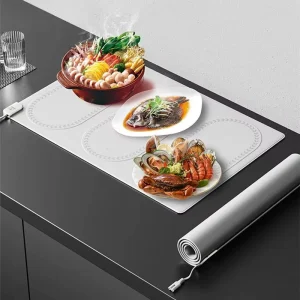 3 Temperature Levels Electric Warming Trays for Food and Hot Plates Large and Uniform Surface Heating