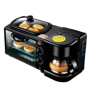 3 in 1 Breakfast Maker Machine Toast Grill Maker for Home Appliances Electric