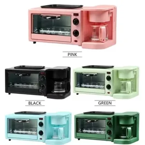 3 in 1 Breakfast Makers Multi function With Frying Pan Coffee Maker Toast Grill Maker for Home Appliances