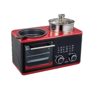 3 in 1 Breakfast Makers Multi-function With Frying Pan sauce Pot Toast Grill Maker for Home Appliances