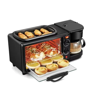 3 in 1 Breakfast Set Toaster Multi Function Integrated Machine Portable Breakfast Sandwich Hamburger Makers