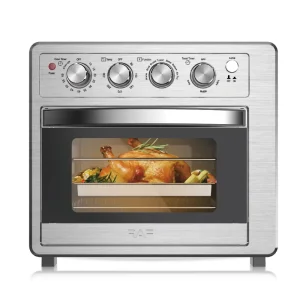 3 in 1 Multifunctional 25L Portable Electric Oven Air Fryer Toaster for Household Use with Visual Window