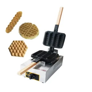 3 in 1 Stainless Steel Replaceable Plate Gas Waffle Maker for Household and Hotel Use Mini Waffle Maker