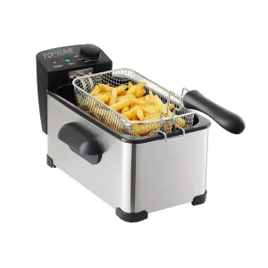 3.5L 2000W Powerful Electric Deep Fryer Stainless Steel Adjust Temperature Chips Fryer Chicken Fryer