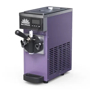 3.5L Stainless Steel Automatic Countertop 1 Nozzle Compact Food Grade Mini Ice Cream Maker Machine Simple Operation for
