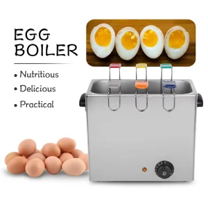 30 Pieces Commercial Electric Egg Boiler Multifunctional Egg Cooker Countertop Steamer Frying Eggs Boiled Cooker