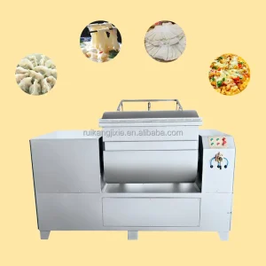 300KG Large Horizontal Dough Mixer Industrial Bread Dough Kneader Stainless Steel 304 High Productivity
