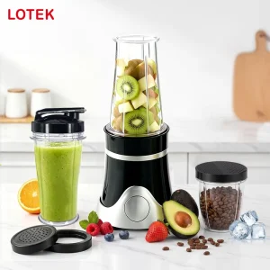 300W Multi Cup Smoothie Blender Set Ice Crusher Grinder OEM Bulk Order CE LFGB BPA Free