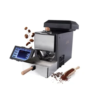 300g Commercial Coffee Roaster Machine Smart Touch Screen Electric Coffee Bean Roaster Professional Coffee Roasting Equipment