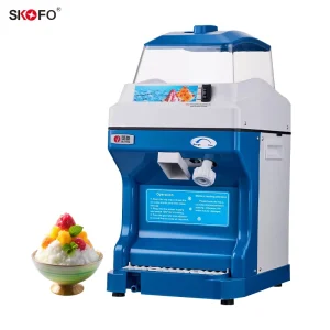 300kgs h 220V Ice Shaver Electric Snow Ice Shaving Commercial Ice Cube Shaver Machine