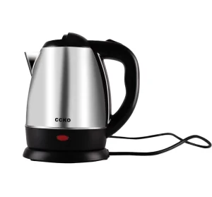 304 Stainless Steel 1.2L Smart Electric Kettle Cordless for Household and RV Food Grade Hotel Kettle