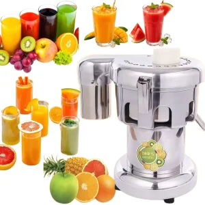 304 Stainless Steel Electric Orange Juicer Extractor Automatic Slag Juice Separation for Hotel Kitchen