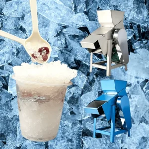 304 Stainless Steel Ice Crusher Industrial Large Scale Ice Crusher Snowflake Machine Manufacturer Direct Sales