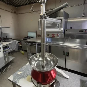 304SUS Industrial 4 Layer 5 Layer Stainless Steel Iron Based Chocolate Fondue Family Wedding Birthday Party Fountain Machine
