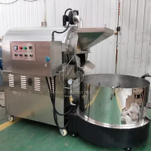 30kg batch 500kg batch Continuous Nut Roaster Electric Roaster Machine Gas Peanut Roaster