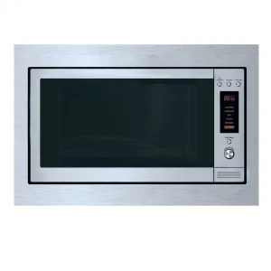 31L 900W 3 in 1 Built in Microwave Oven with Grill Convection Stainless Steel 14 Temperature Settings Timer Auto Menu MEC60A