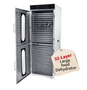 32 Layer Commercial Electric Food Dehydrator Multi Purpose for Fruits Veggies Meat Herbs Drying Fruit Vegetable Dryer