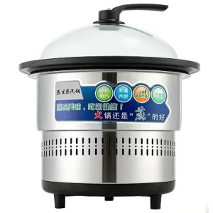 3200 4000W Electric Water Storage Commercial Steam Pot Food Steamer for Restaurant