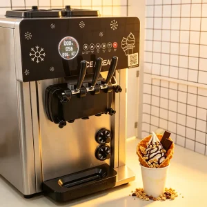 32L Per Hour Soft Serve Ice Cream Machine for Distributors and Resellers Worldwide Use