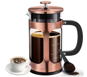 34 Ounce 1 Liter French Press Coffee Maker
