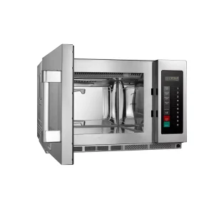 34L 1800W Electric Commercial Stainless Steel Industrial Microwave Oven 10 Levels LED Display for Hotels Restaurants Catering