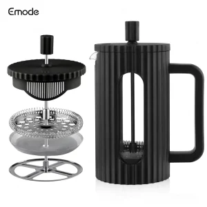34oz French Press Glass Coffee Press with Plastic Handle