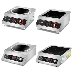 3500W 5000W Concave or Flat Commercial Electric Induction Cooker Large High Power Restaurant Cooktop Cooking Stove Hob Hotplate