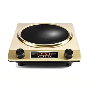 3500W Induction Cooker Stainless Steel case Knob Control Big Power Induction Heating Stove