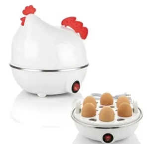 350W Cokck Shape Egg Boiler Breakfast Machine Suitable for Home and Dormitory Use Egg Boiler Layers for Optional