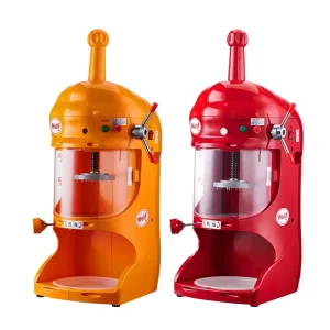 350W Fully Automatic Snow Ice Shaver Machine with 1000mL Capacity for Household Hotel & Commercial Use