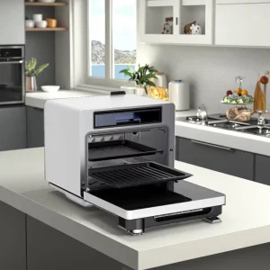 360°High Speed Hot Air Circulating Turbo air Technology Industrial Oven for Bakery Steam Air Fryer Oven