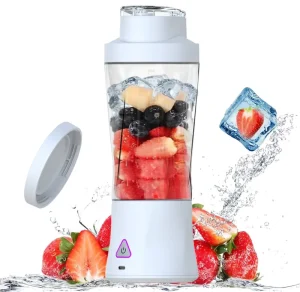 360W Blender Mixer Personal Mini Blender Food Grade Household Portable Juicer Bottle for Smoothies Shakes