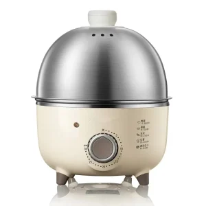 360W Electric Egg Boiler Automatic Breakfast Machine Multicooker Steamer Household Egg Custard Steaming Cooker Timer for Kitchen