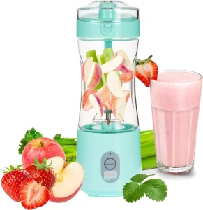 380ml Wireless Hand Blender USB & Battery Powered Portable Blender for Car Hotel Outdoor Use